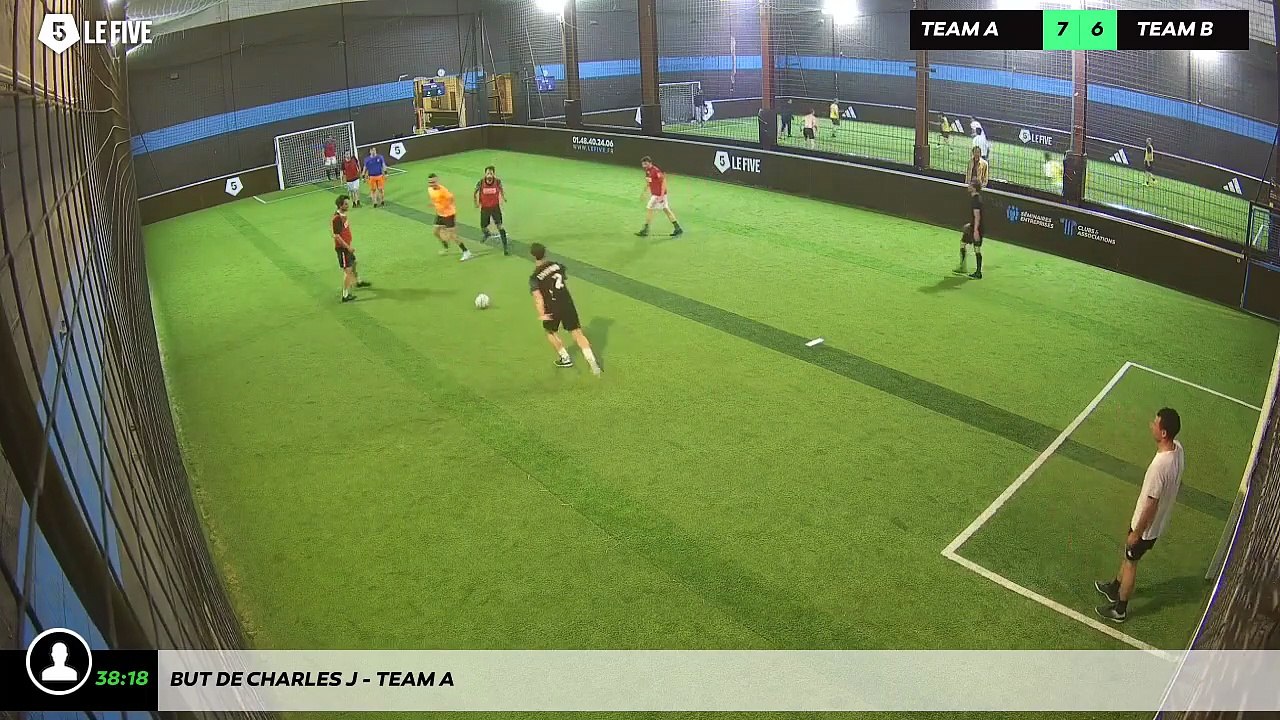 But de Charles J - Team A