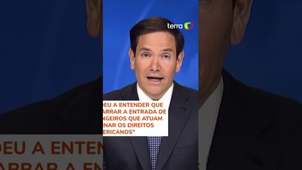 EUA anunciam restrição de visto contra autoridades estrangeiras; medida pode afetar Moraes #shorts