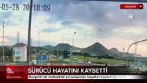Nevşehir’de motosiklet sürücüsünün hayatını kaybettiği kaza