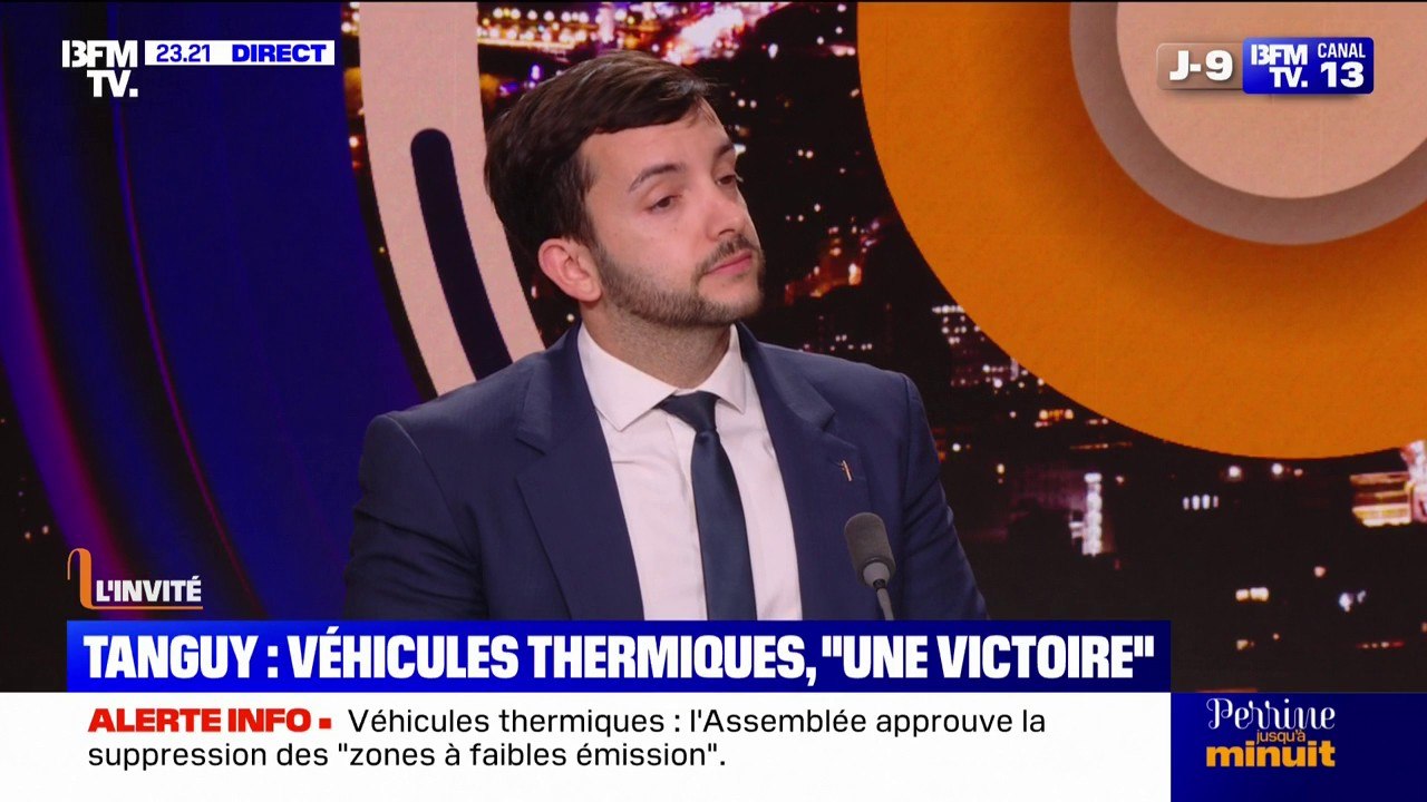 Suppression des "zones à faibles émissions": "C'est une victoire pour les Français des classes moyennes et populaires", affirme Jean-Philippe Tanguy (RN)