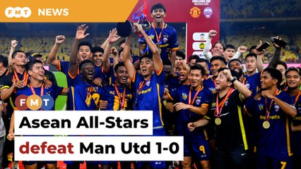Asean All-Stars stun with 1-0 victory over Manchester United