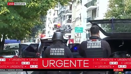 A24.com - 🔴AMENAZA DE BOMBA EN EL HOTEL ALVEAR： UN HOMBRE DIJO TENER CUATRO KIL...