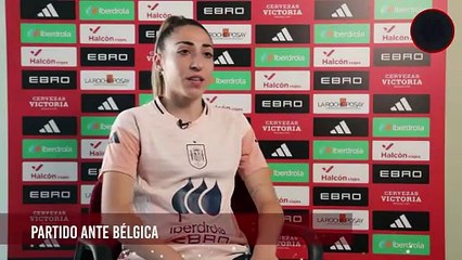 Olga Carmona: "Siento que somos un equipo; el ambiente es muy bueno"