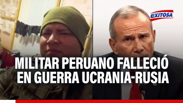 Peruano pierde la vida durante guerra Ucrania-Rusia: Su patrulla sufrió una emboscada, anunció el canciller