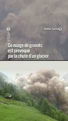 El colapso del glaciar Birch