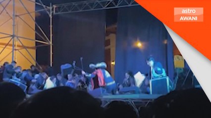 12 cedera, pentas sambutan ulang tahun sekolah runtuh