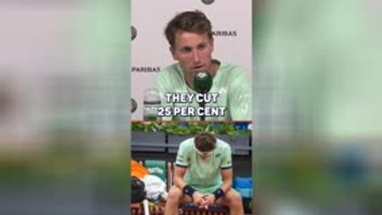 Ruud blasts ATP after shock French Open exit