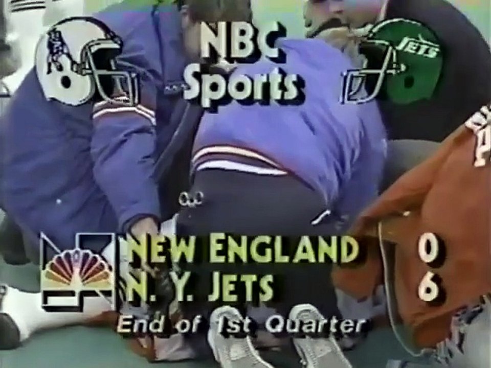 New England Patriots at New York Jets - 1.Half ( 1985 Week 12 )