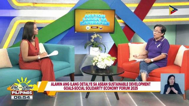 Aksyon Laban sa Kahirapan | Alamin ang ilang detalye sa ASEAN Sustainable Development Goals-Social Solidarity Economy Forum 225