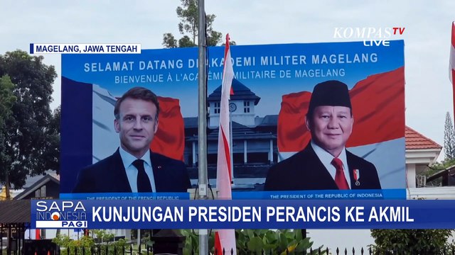 Suasana Akmil Magelang Jelang Kunjungan Presiden Prancis Macron & Presiden Prabowo