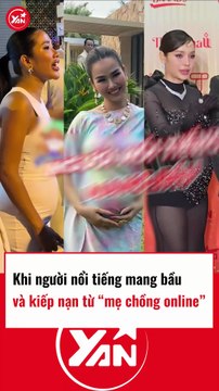 Người nổi tiếng mang bầu và kiếp nạn mẹ chồng online