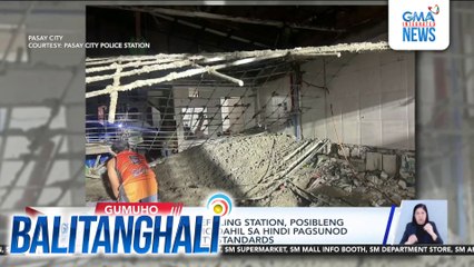 2, patay nang gumuho ang ginagawang water refilling station; 3, sugatan | Balitanghali