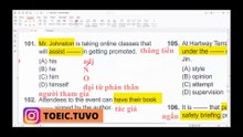 GIẢI CHI TIẾT ĐỀ YBM TOEIC READING 2025 HÀN QUỐC MỚI NHẤT TEST 3 PART 5