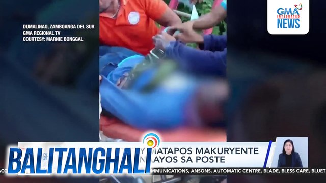 Lineman, patay matapos makuryente habang may inaayos sa poste | Balitanghali