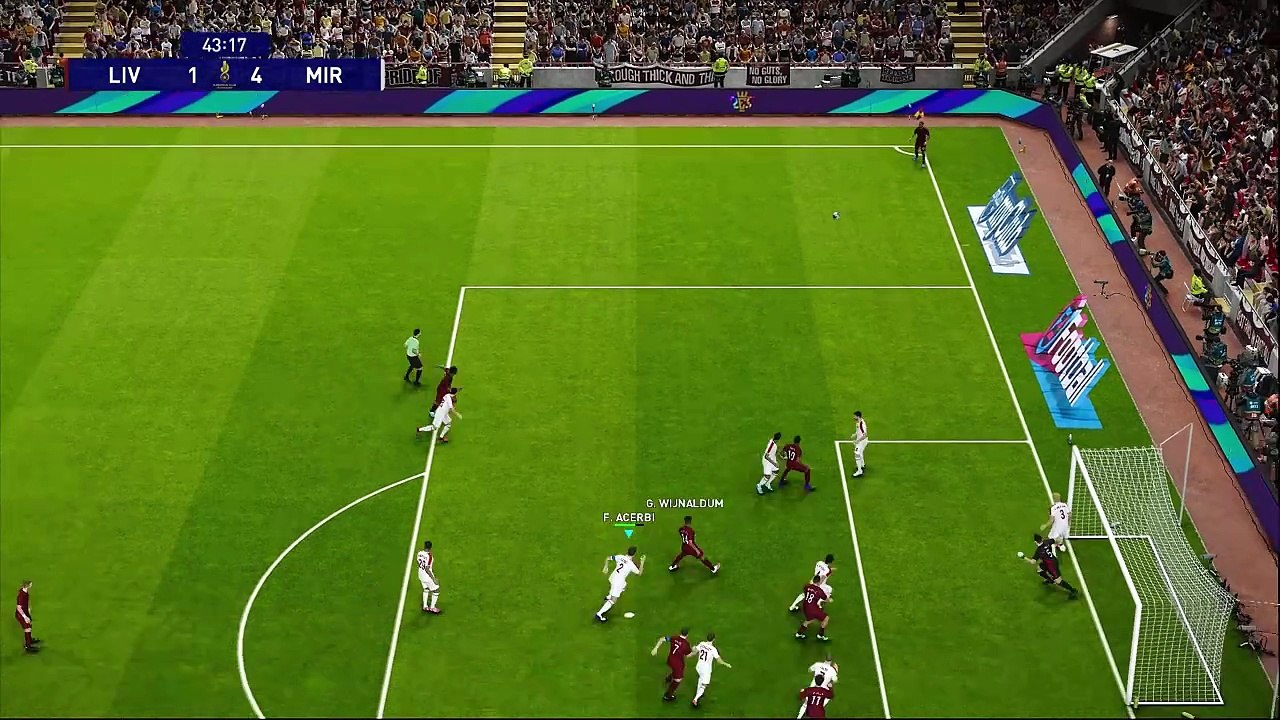 PES 2021 Master League AC Milan Battles Liverpool – Epic European Showdown