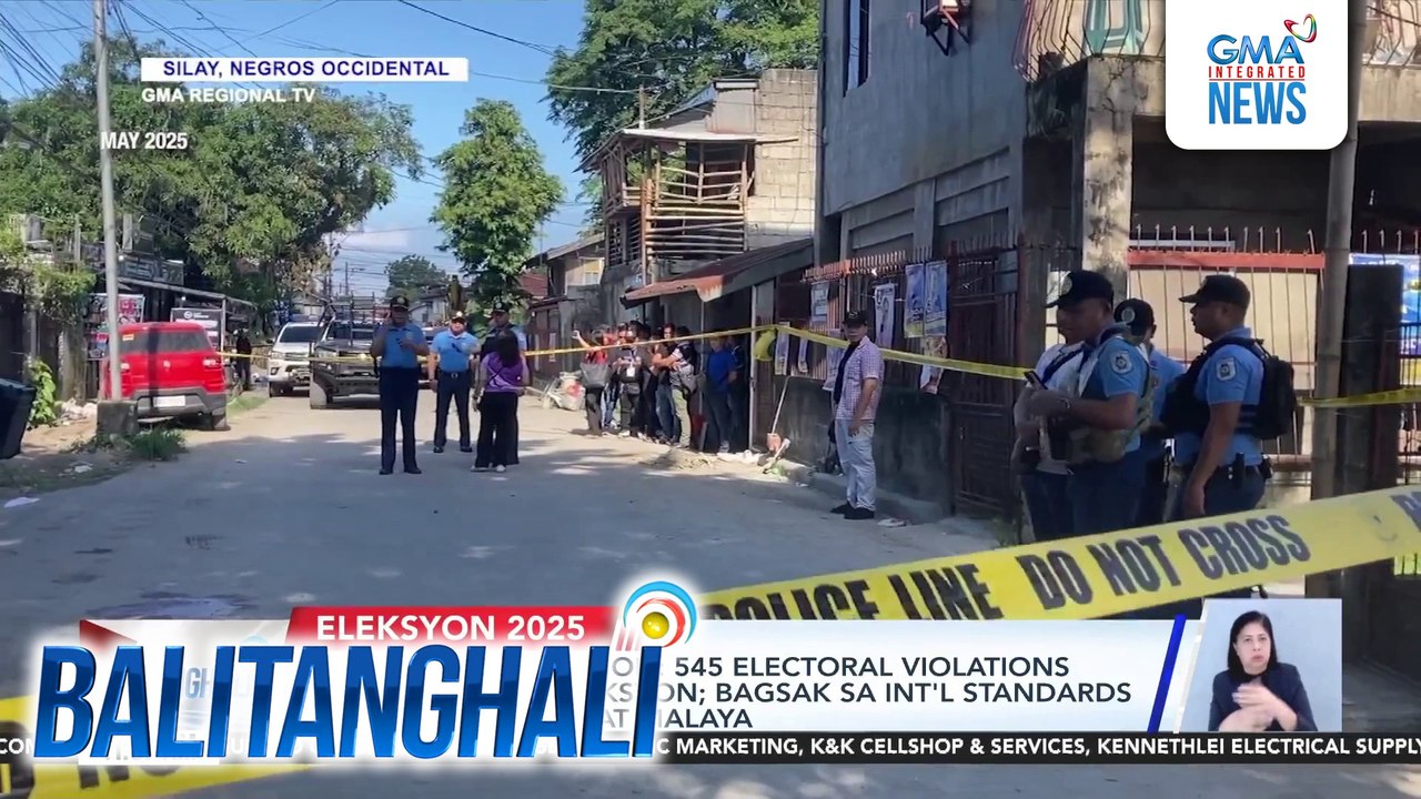 Int'l Observer Mission - 545 electoral violations ang naitala sa eleksyon; bagsak sa Int'l Standards ng pagiging patas at malaya | Balitanghali