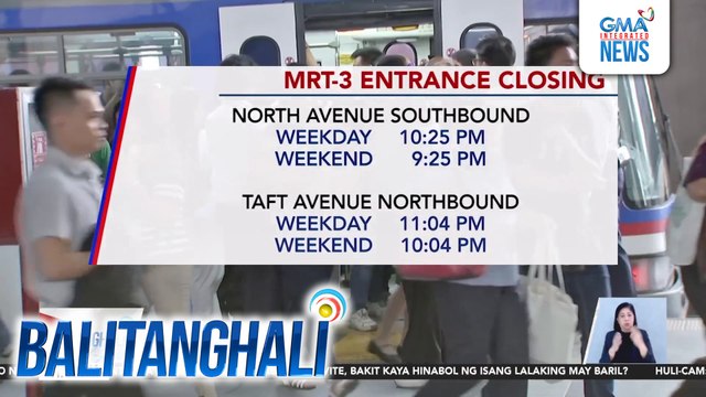 DOTr, nais agahan ang pagbubukas ng MRT-3 oras na simulan ang EDSA rehabilitation | Balitanghali