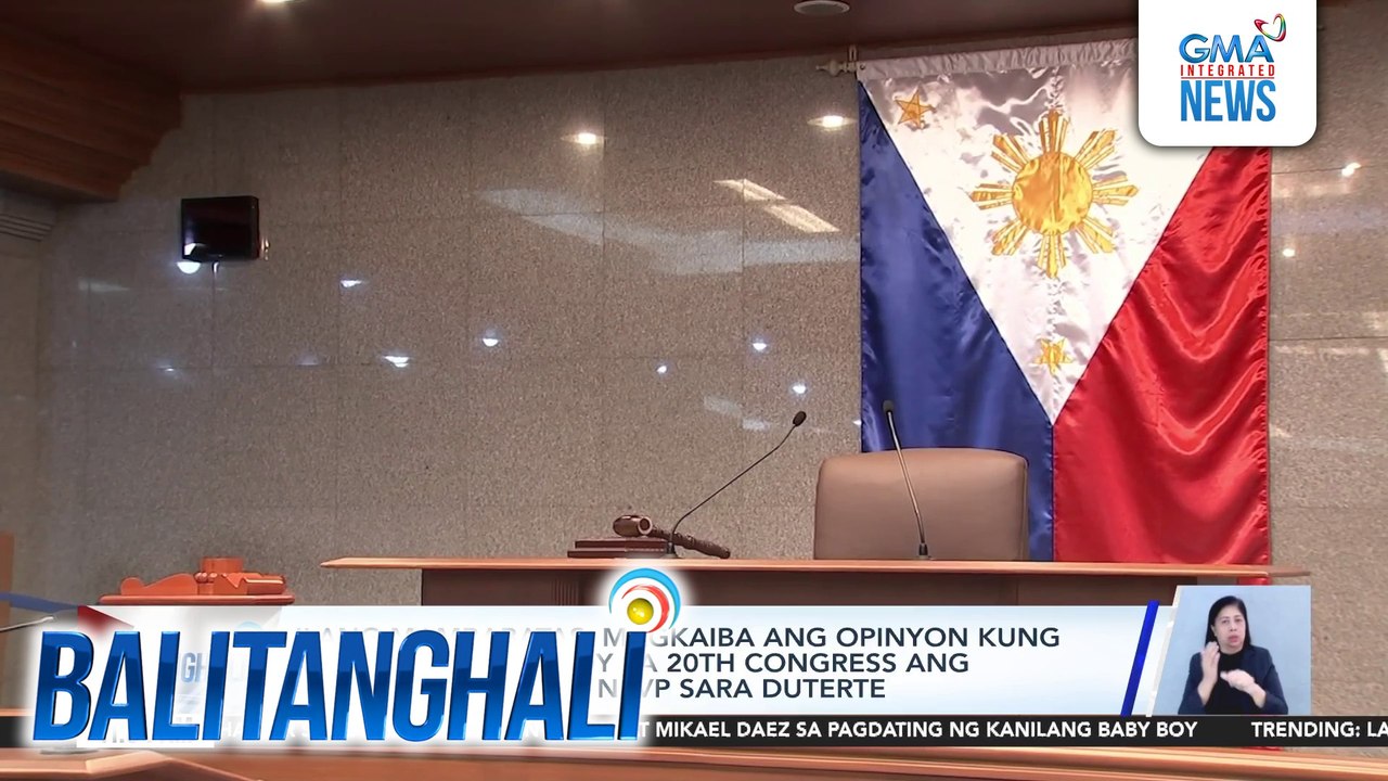 Ilang mambabatas, magkaiba ang opinyon kung puwede bang ituloy sa 20th Congress ang impeachment trial ni VP Sara Duterte | Balitanghali