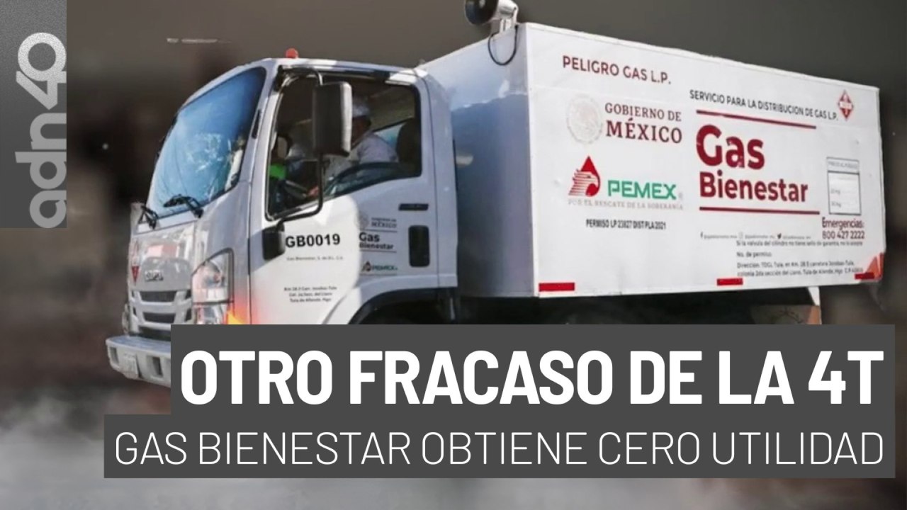 Otro fracaso de la 4T. Gas Bienestar registra cero pesos de utilidad