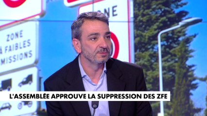Pour Pierre Chasseray, la suppression des ZFE est une vraie claque pour le gouvernement macron