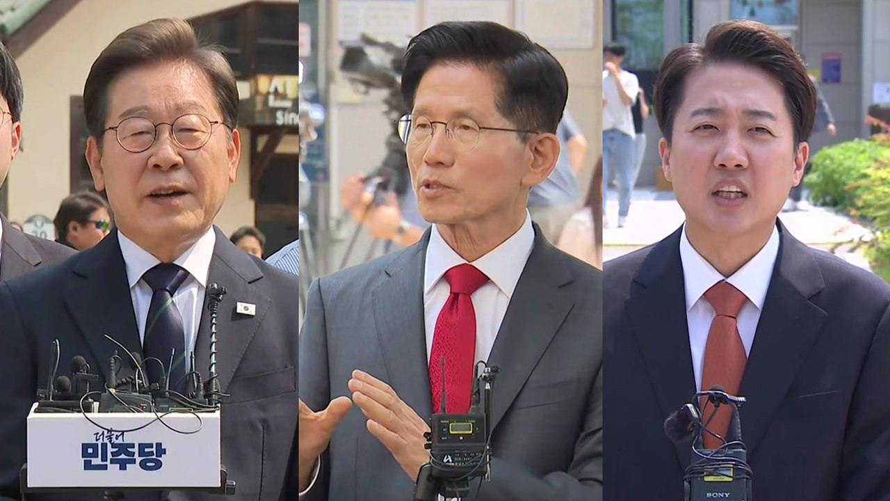 후보들도 일제히 사전투표 첫 날 '한 표' [앵커리포트] / YTN