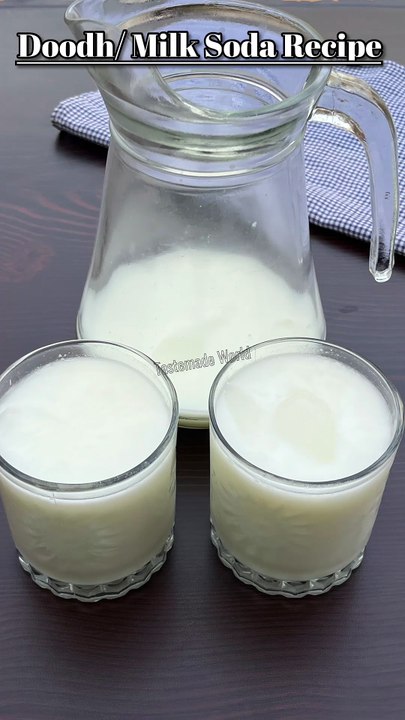 Doodh Soda Recipe | Milk Soda Recipe
