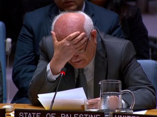 Palestinian UN Envoy Breaks Down Over Child Deaths in Gaza
