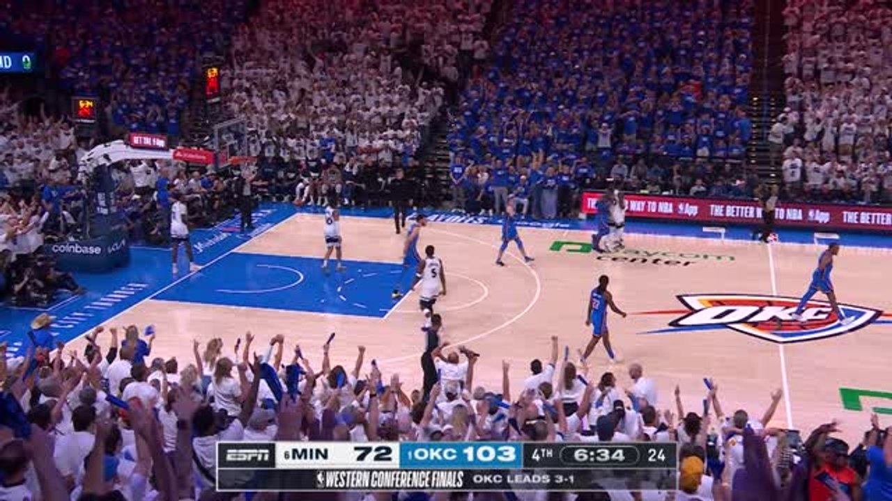 Thunder advance to NBA Finals after blowout win over Timberwolves