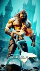 Epic Underwater Battle: Aquaman vs. Disney Princess Ariel 🌊