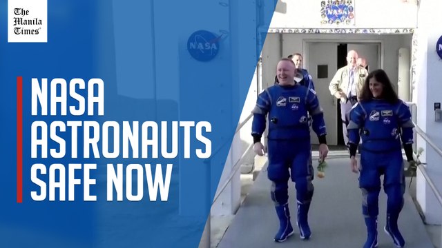 NASA astronauts 'Butch and Suni' emerge from recovery after Starliner mission