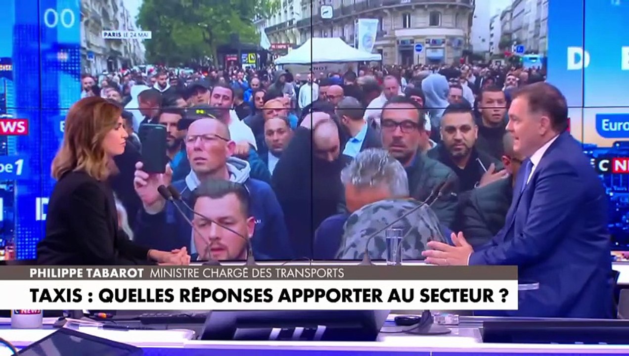Grève des taxis : «dialoguer ne veut pas dire céder», indique Philippe Tabarot, ministre chargé des Transports