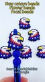 Patriotic Beads, Eagle USA Flag