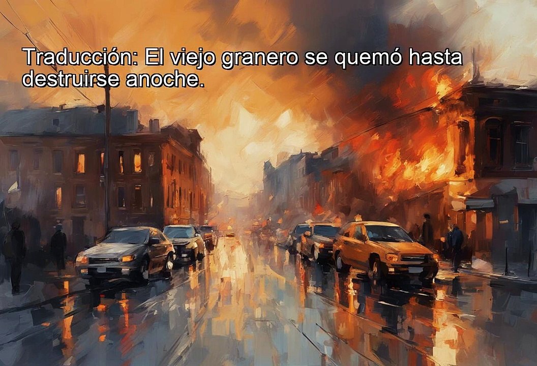 Phrasal Verbs   Burn Down