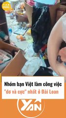 Nhóm bạn Việt làm công việc dơ và cực nhất ở Đài Loan