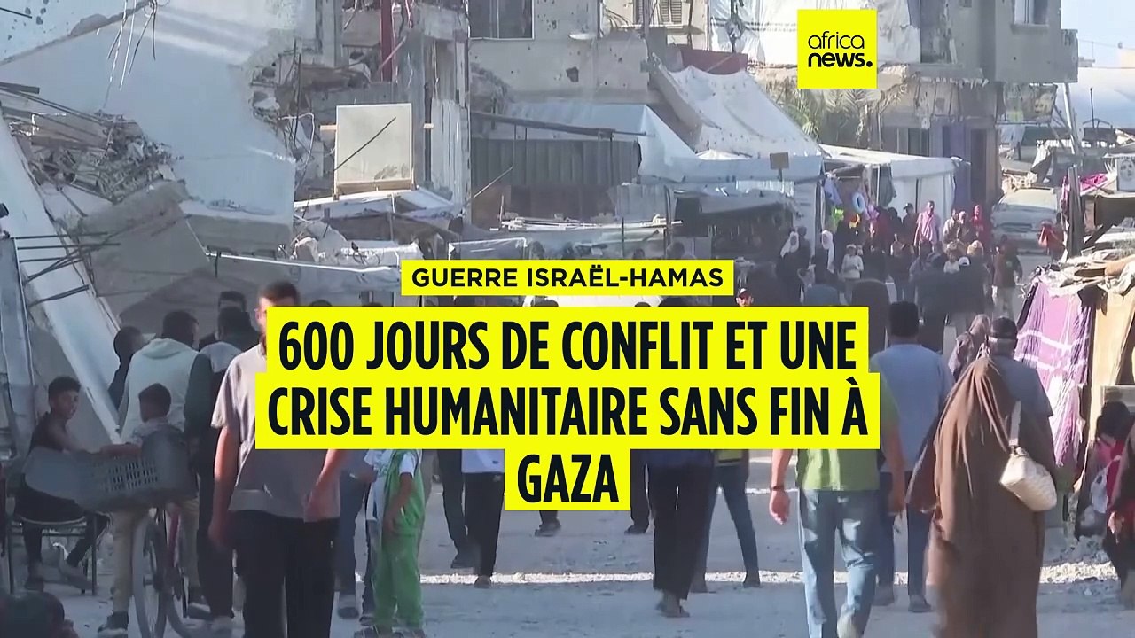 Guerre Israël-Hamas : 600 jours de conflit et une crise humanitaire sans fin à Gaza