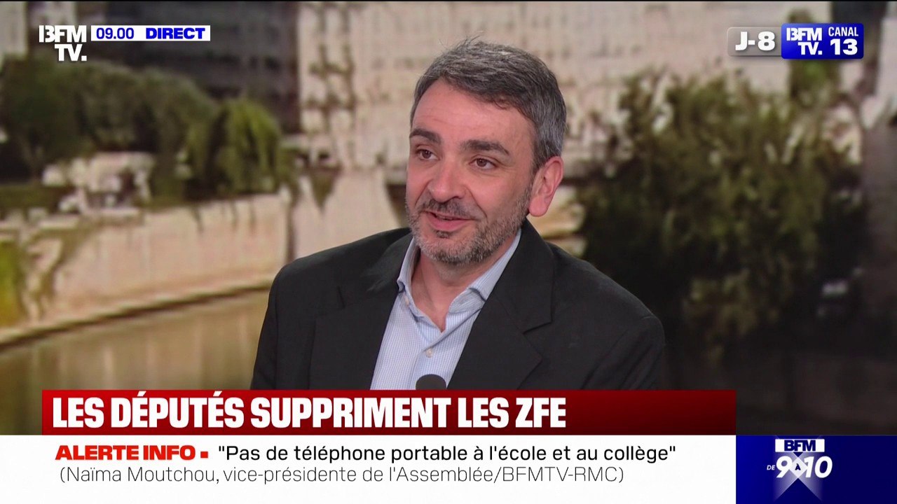 Suppression des ZFE: "C'est une très bonne nouvelle pour les automobilistes", déclare Pierre Chasseray, délégué général de "40 millions d'automobilistes"