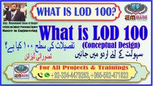 BIM What is LOD 100