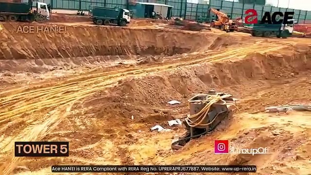 ACE Han'ei Construction Update APRIL 2025 ACE Hanei Sector 12 Greater Noida ~ ACE Group India