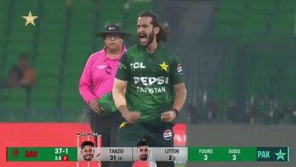 Hasan Ali 5 Wicket Haul 🔥 Pakistan vs Bangladesh  1st T20I, 2025  PCB