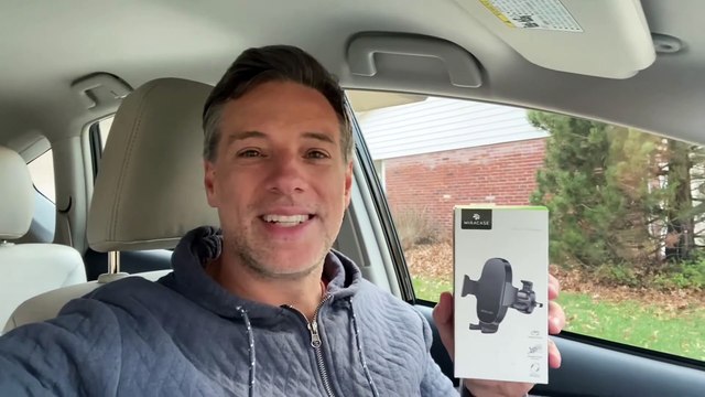 Miracase Phone Holders for Your Car with Metal Hook Clip, Air Vent Cell Phone Stand Car Mount