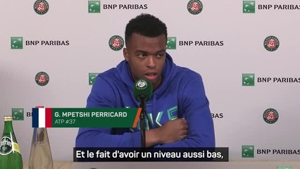 Roland-Garros - Mpetshi Perricard : "Beaucoup de frustration"