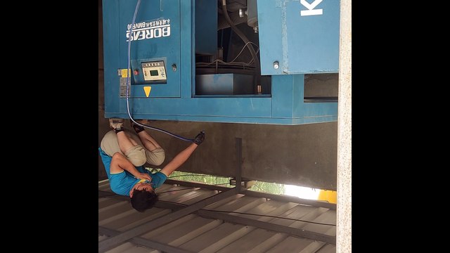 Maintenance régulière de nos compresseurs d'air