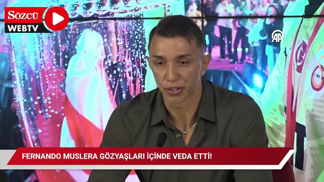 Fernando Muslera gözyaşları içinde veda etti!