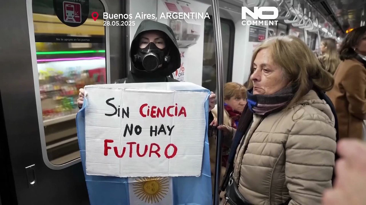 Wissenschaftler in Argentinien protestieren gegen Mileis Kürzungen im Forschungsbudget