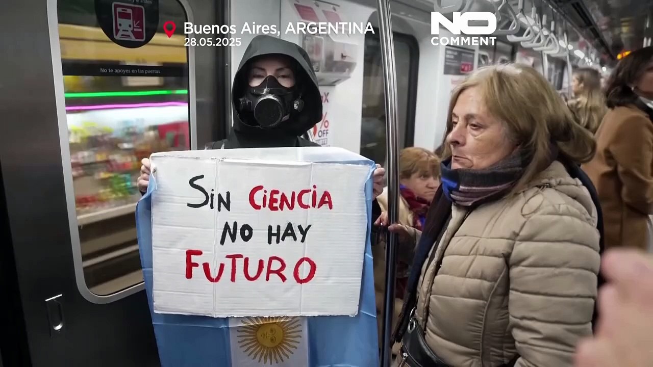 Argentine : des scientifiques manifestent contre les coupes budgétaires dans la recherche