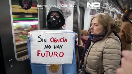 Argentine : des scientifiques manifestent contre les coupes budgétaires dans la recherche