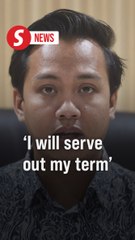 Fahmi Zainol commits to serve full term, no plans to resign