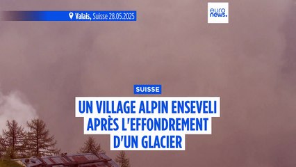 L'effondrement d'un glacier suisse ensevelit la majeure partie du village de Blatten