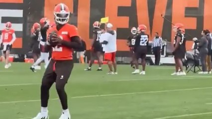 Shedeur Sanders is simply putting in the work in Cleveland's organized team activities (OTAs)