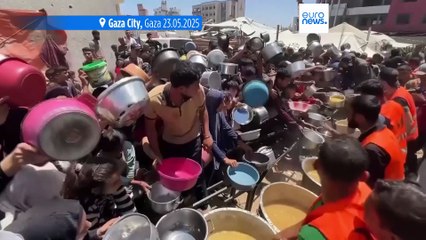 At least two killed after crowd rushes UN warehouse in Gaza